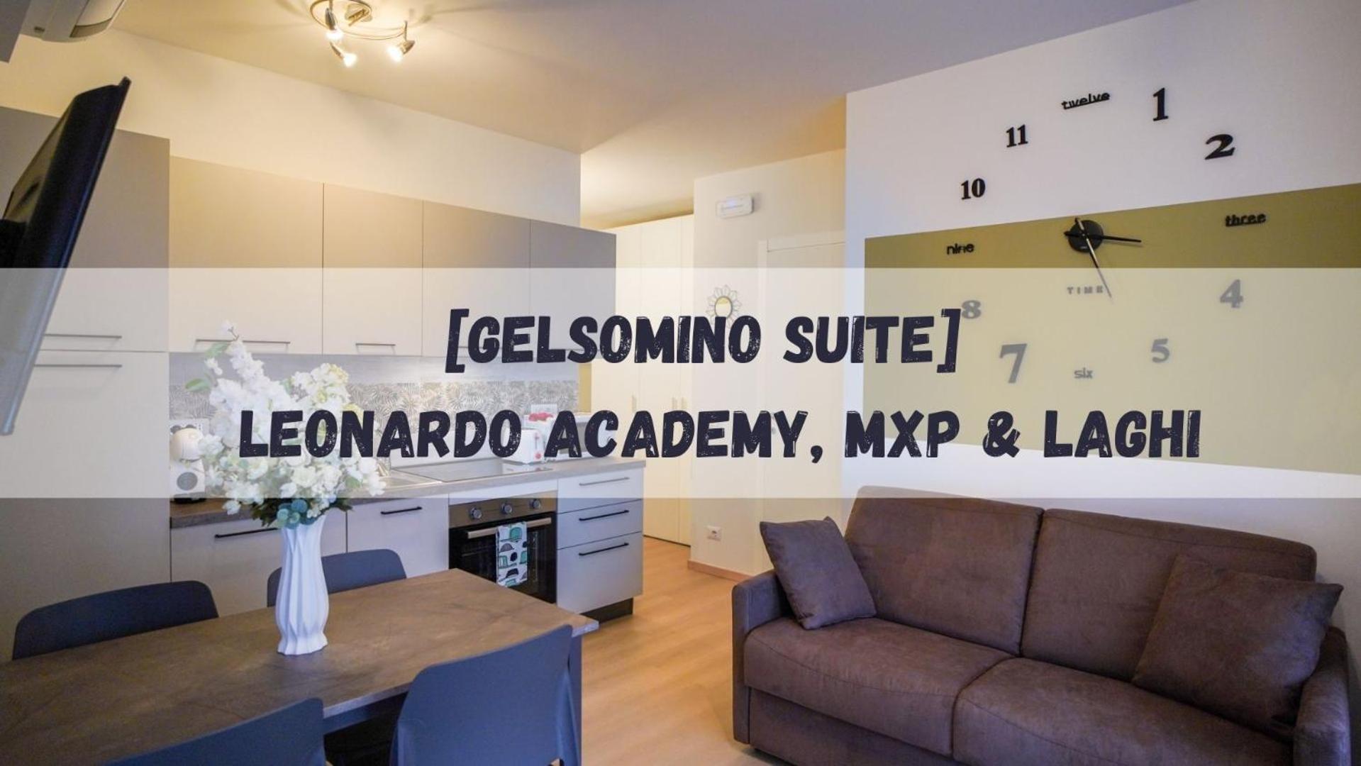 Gelsomino Suite Leonardo Academy, Mxp & Laghi Сесто-Календе Экстерьер фото